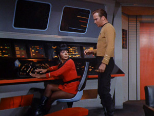 Uhura shutting down Kirk