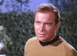 Jim Kirk's unimpressed face