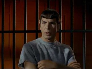 Spock in Space Rome prison